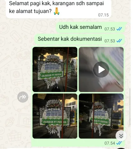 Pengiriman Papan Bunga Selamat Tanjungjaya Tempuran