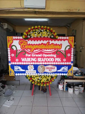 Papan Bunga di Tanjungjaya Tempuran